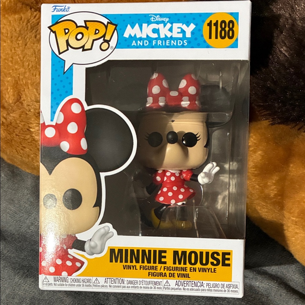 Funko Minnie Mouse in Red Polka Dot Dress